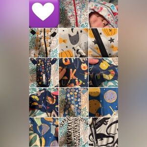 Birdie bean, little sleepies, monkeeroos 0-3 months zippy play bundle